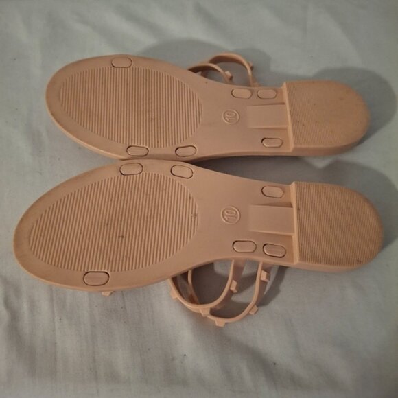 Shade & Shore Light Pink Women's Gladiator Sandals - Picture 3 of 5